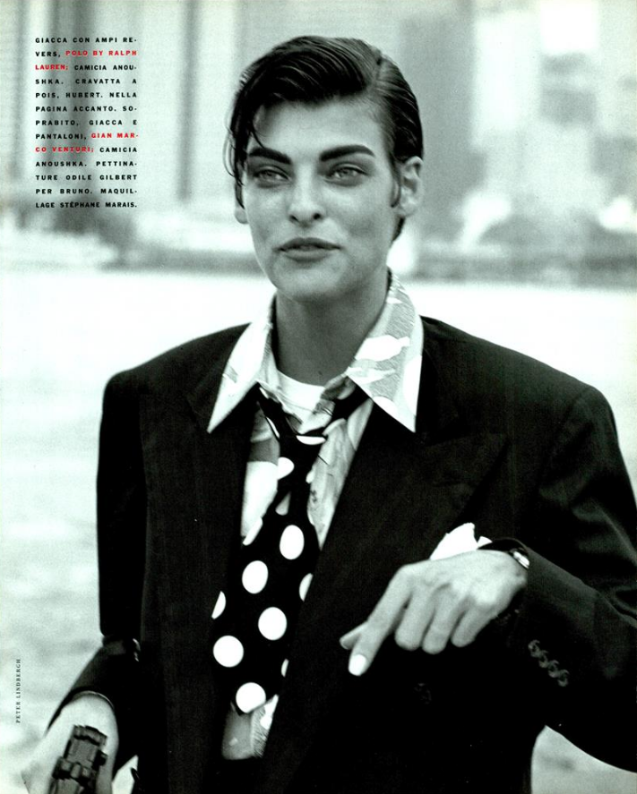 Lindbergh Vogue Italia February 1991 14