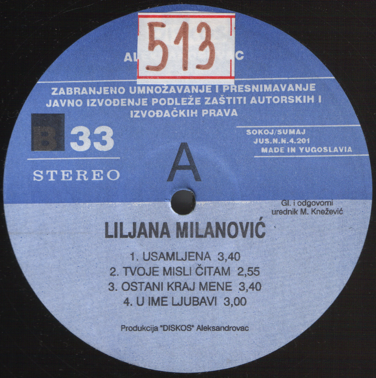 Ljiljana Milanovic A