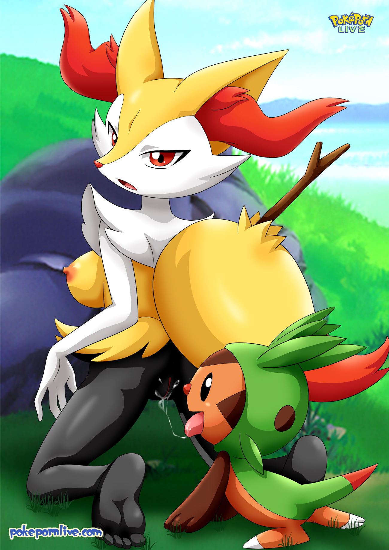 Braixen Porn Gif