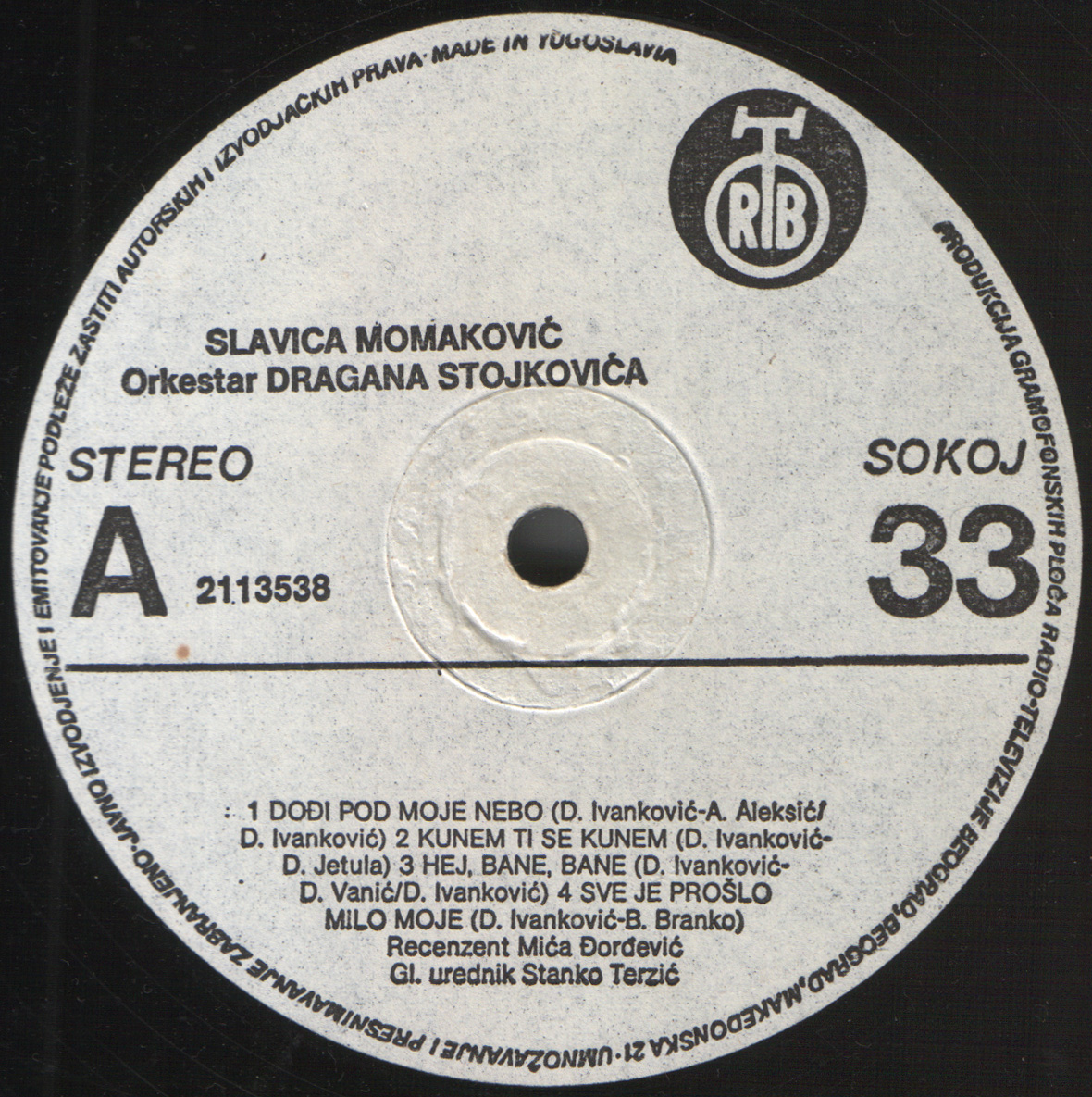 Slavica Momakovic 1985 A