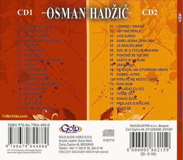 Osman Hadzic 2017 Hitovi b