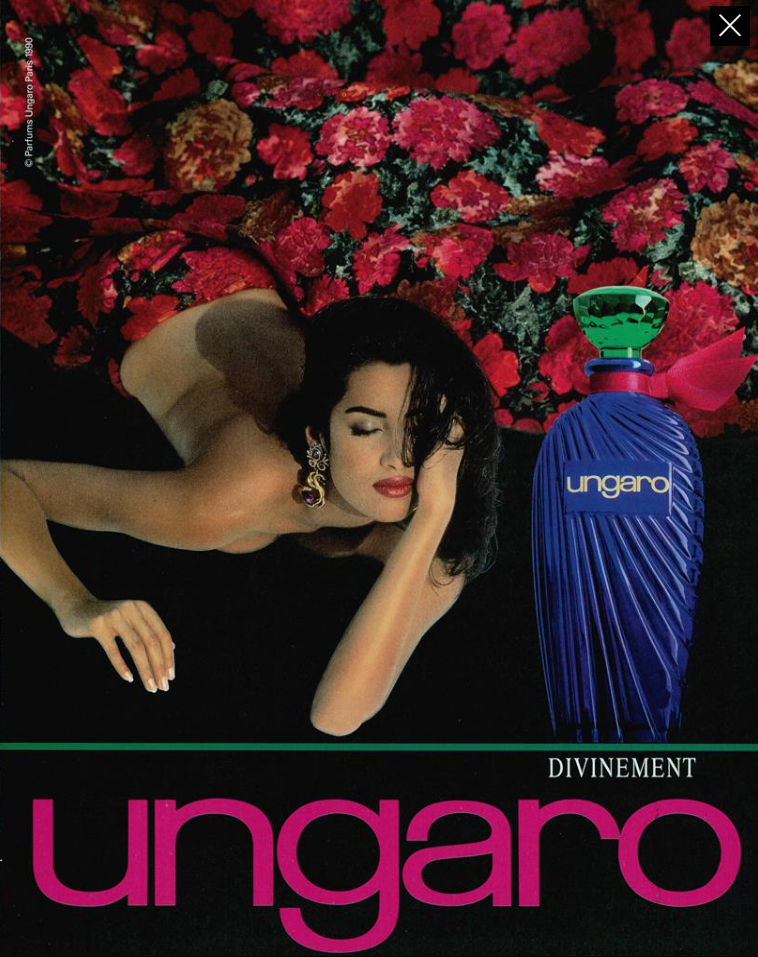 Ungaro Divinement Fragance 1990