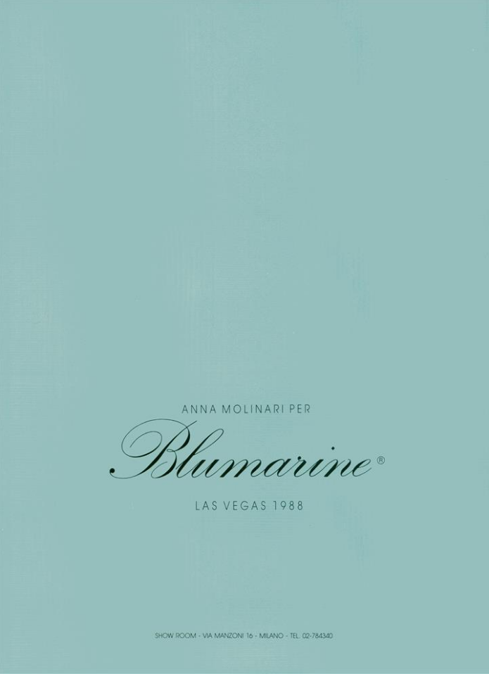 Blumarine Spring Summer 1988 01
