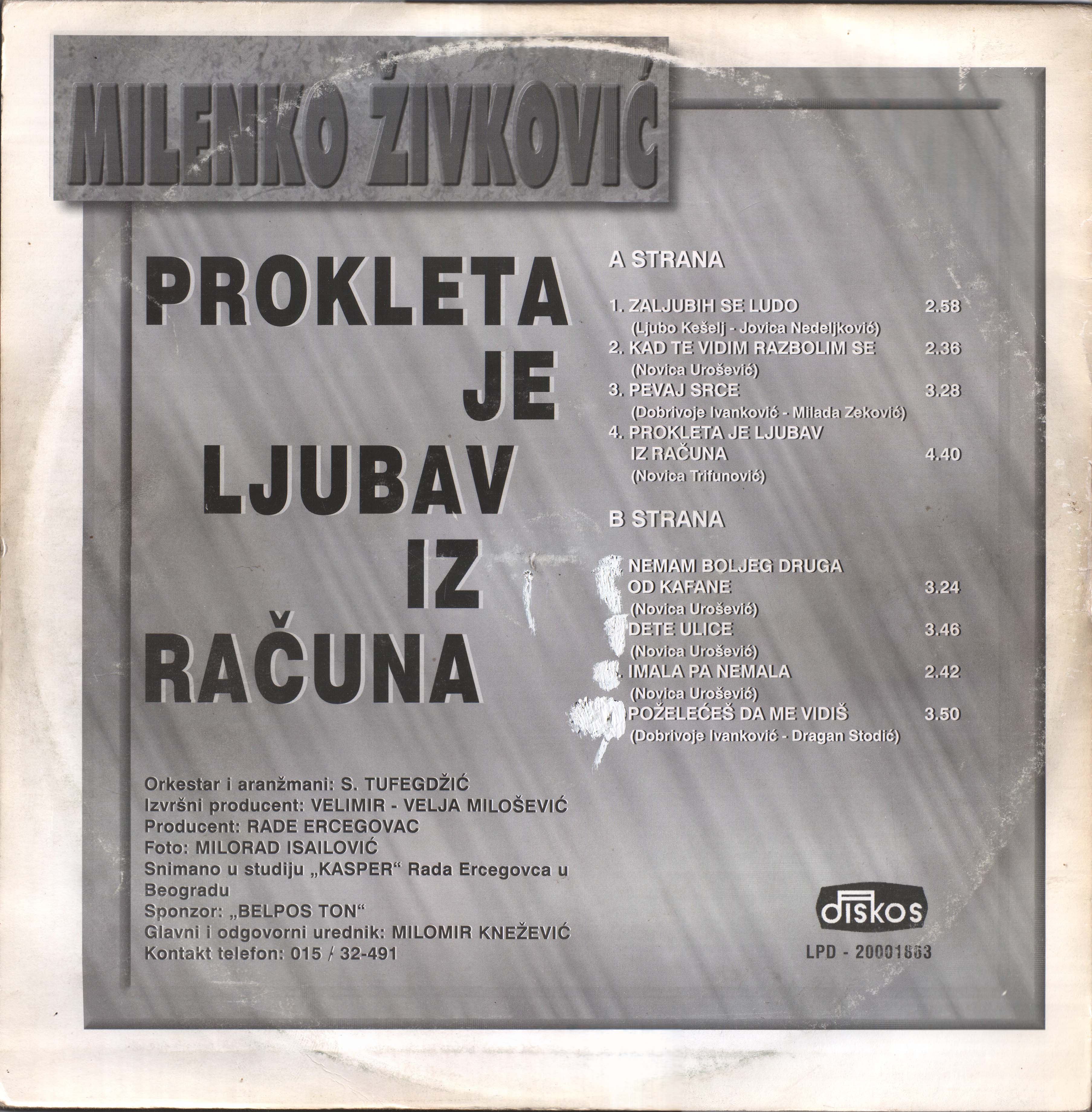 Milenko Zivkovic 1995 Z