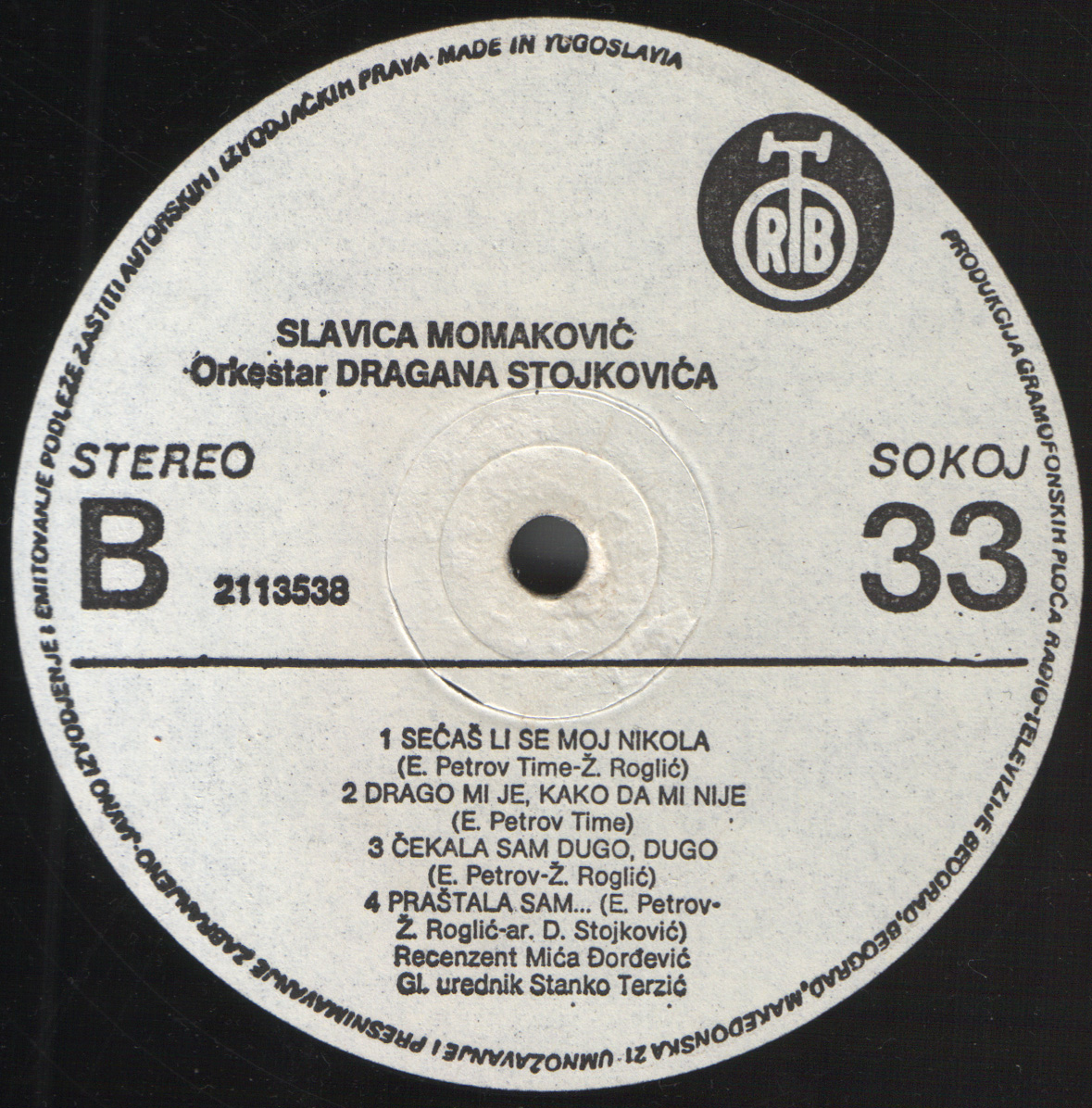 Slavica Momakovic 1985 B