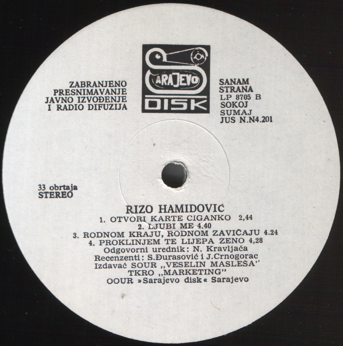Rizo Hamidovic 1987 B