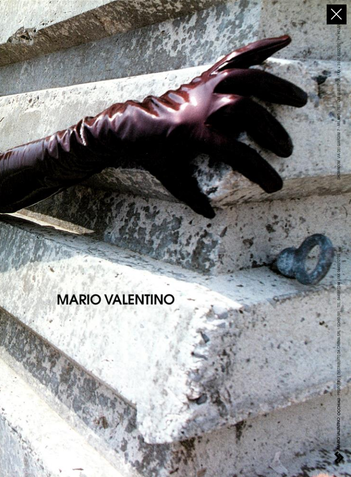 Newton Mario Valentino Fall Winter 99 00 02