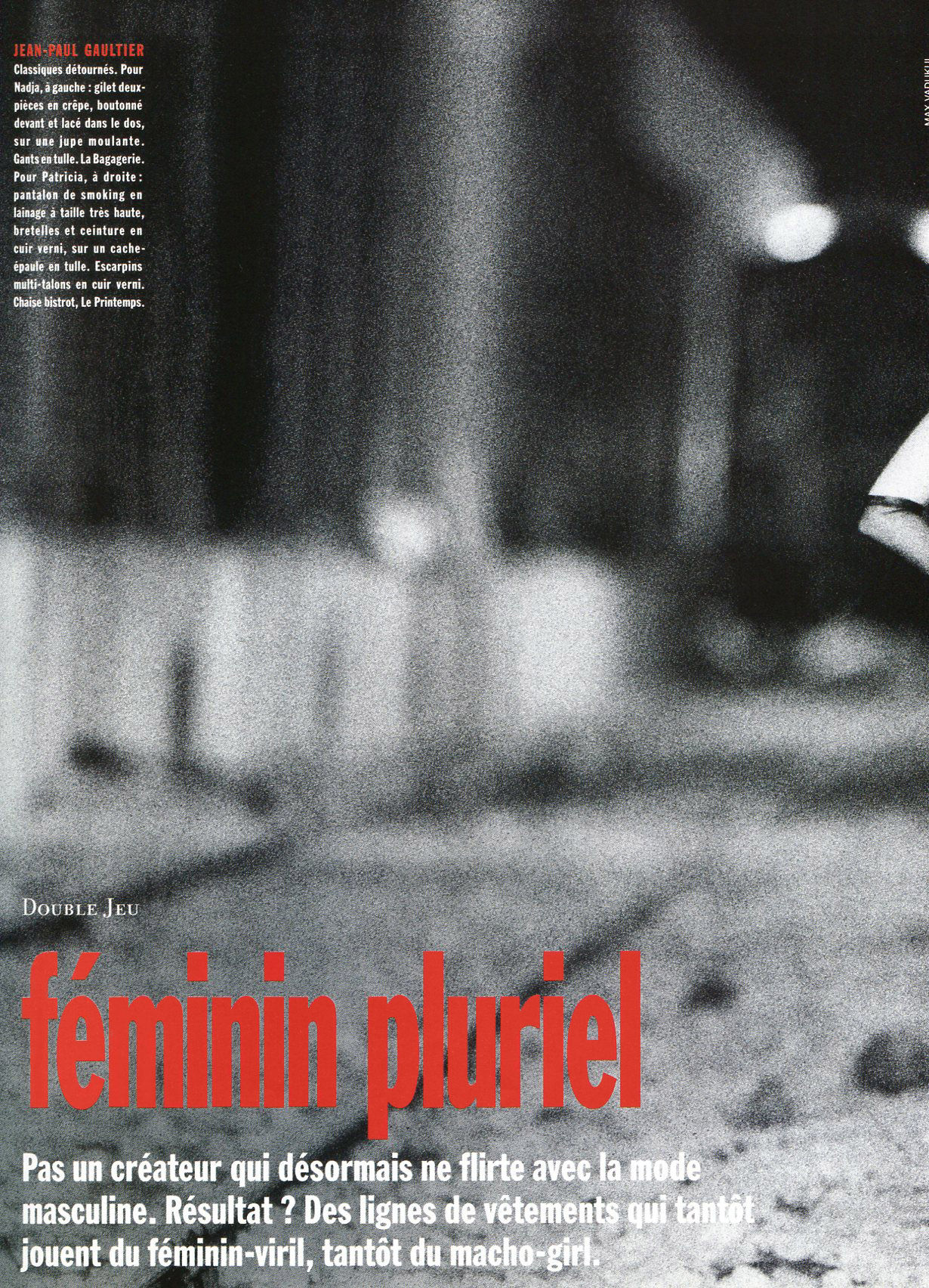 Vadukul Vogue Paris February 1993 01