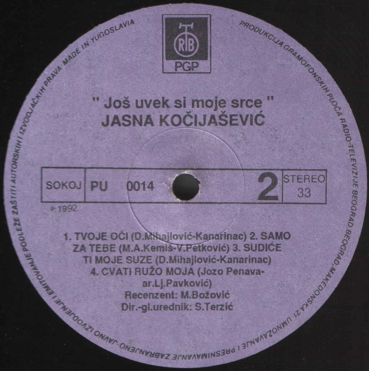 Jasna Kocijasevic 1992 B