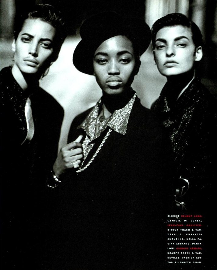 Lindbergh Vogue Italia February 1991 02