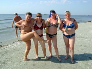 Old women at sea. Sulina Beach. Romania x178-e6xf9gqfs3.jpg